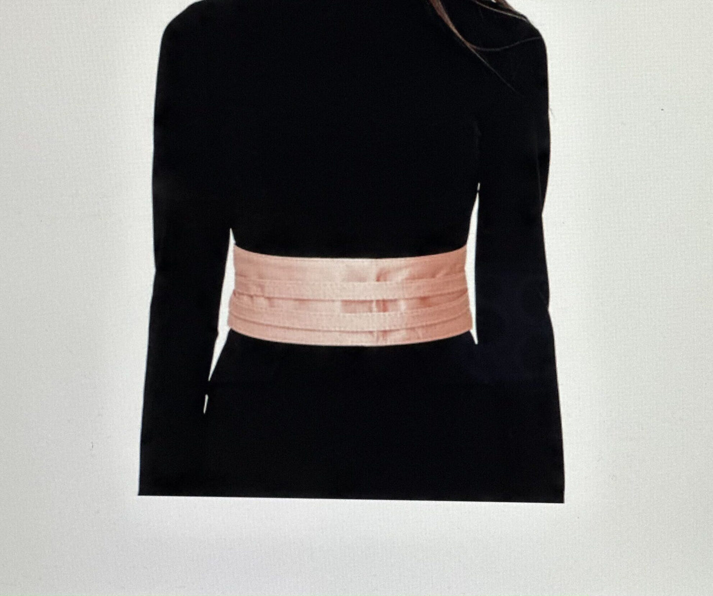 Pretty Girl Satin Wrap Belt