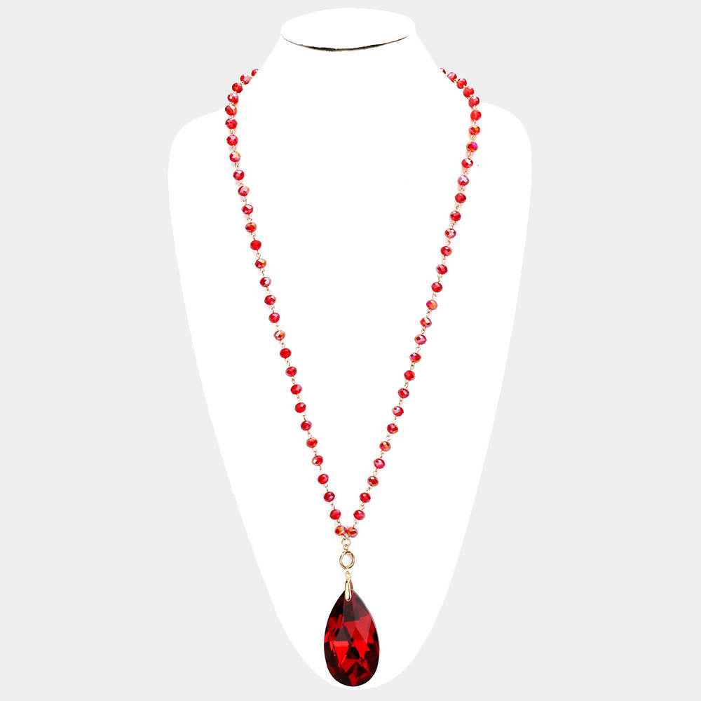 Convertible Teardrop Necklace Set