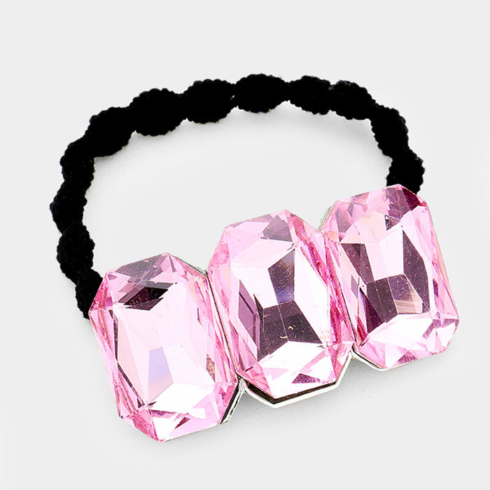 Crystal Pony Tail Holder