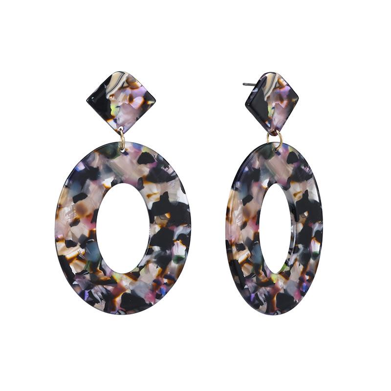 Acetate Drop Earrings