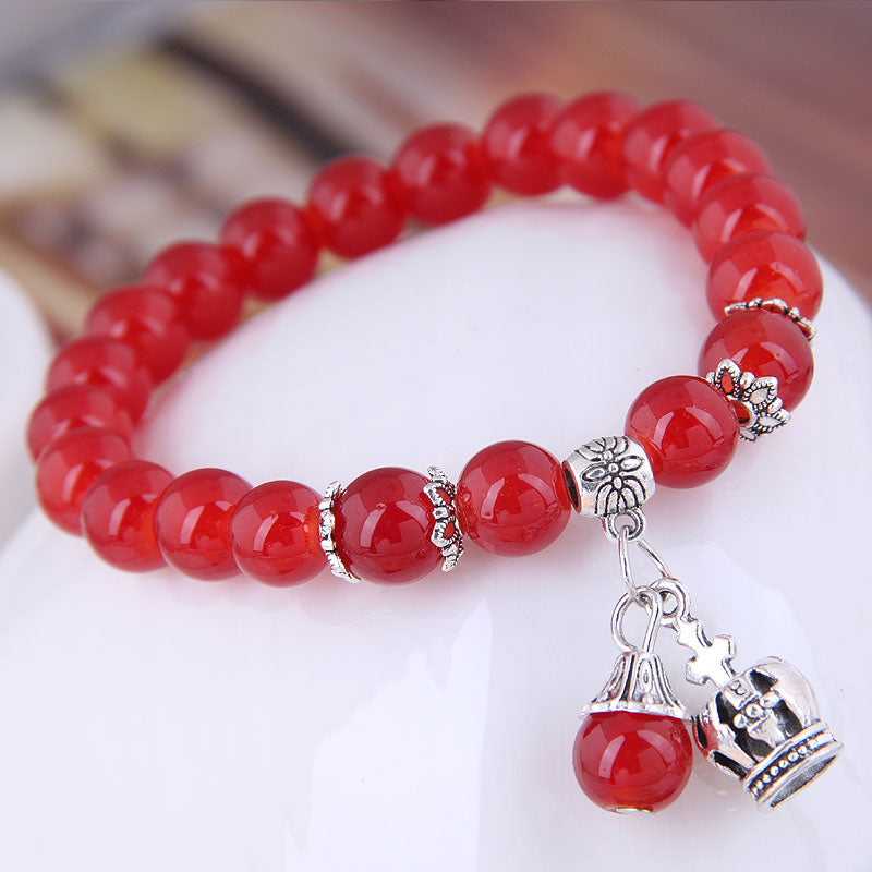 Crown Pendant Personality Bracelet