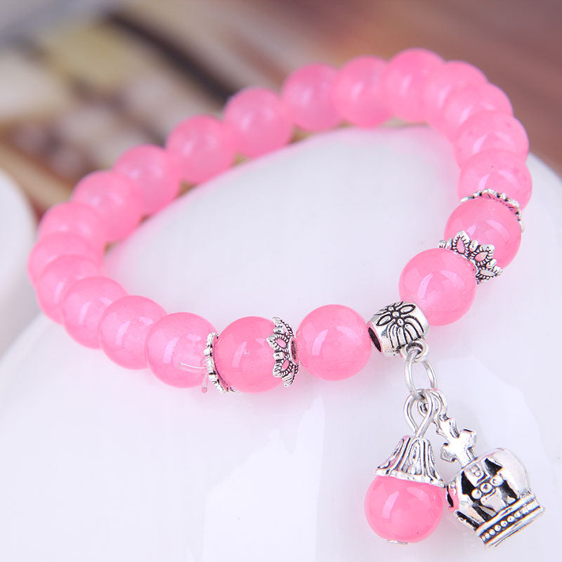 Crown Pendant Personality Bracelet