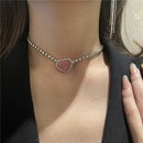 Rhinestone Choker