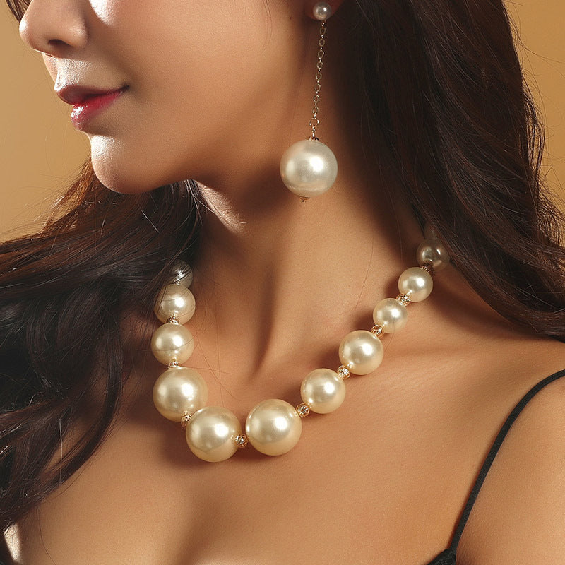 Pearl Necklace Set