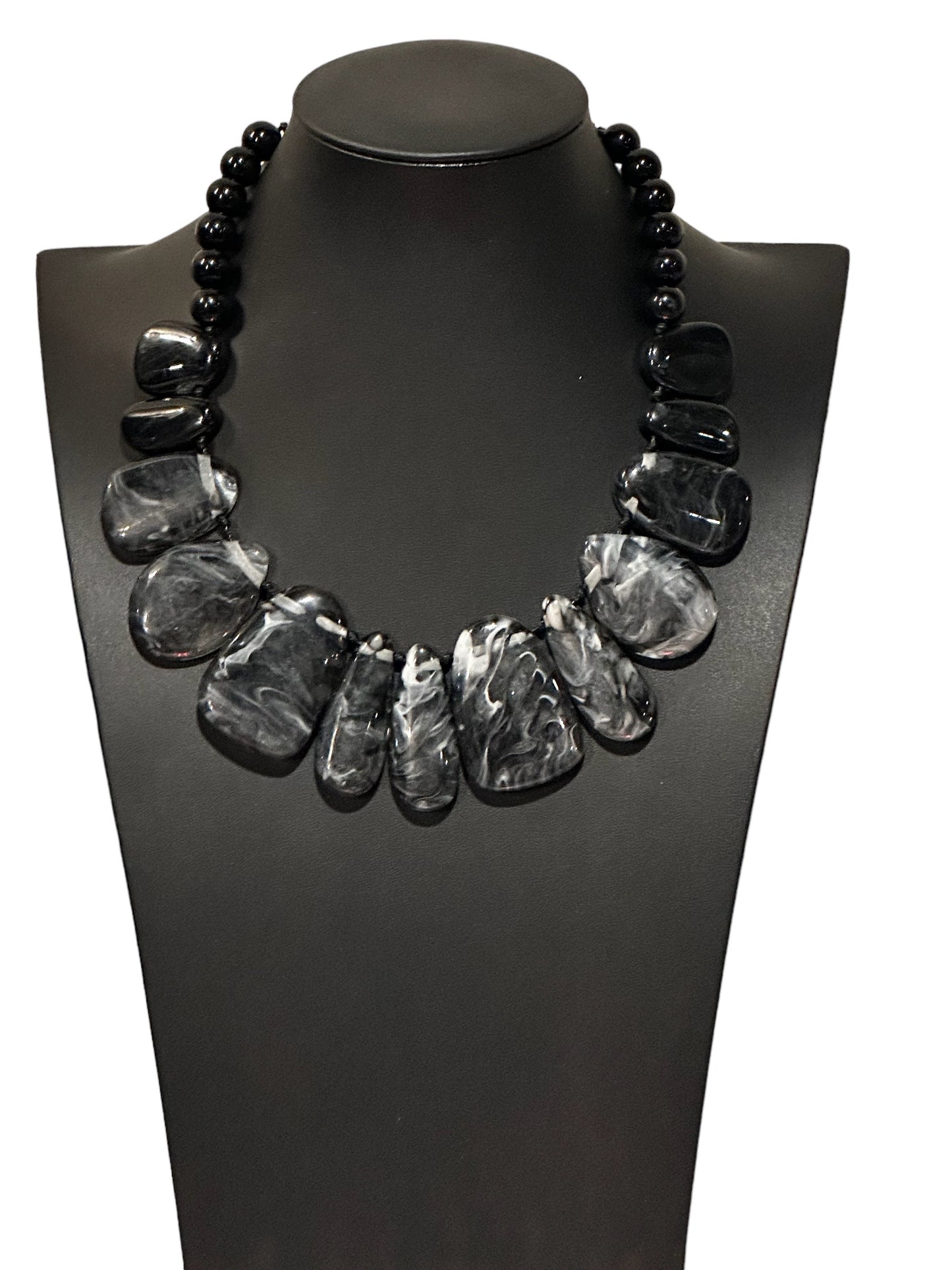 Bohemian Acrylic Statement Necklace