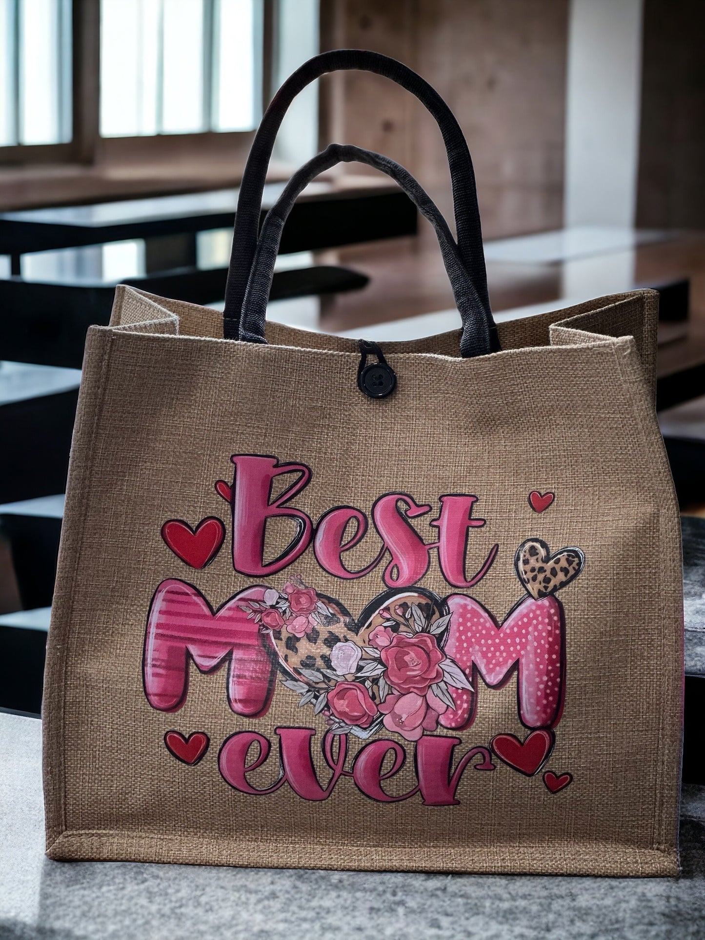 "Best Mom Ever" Totebag