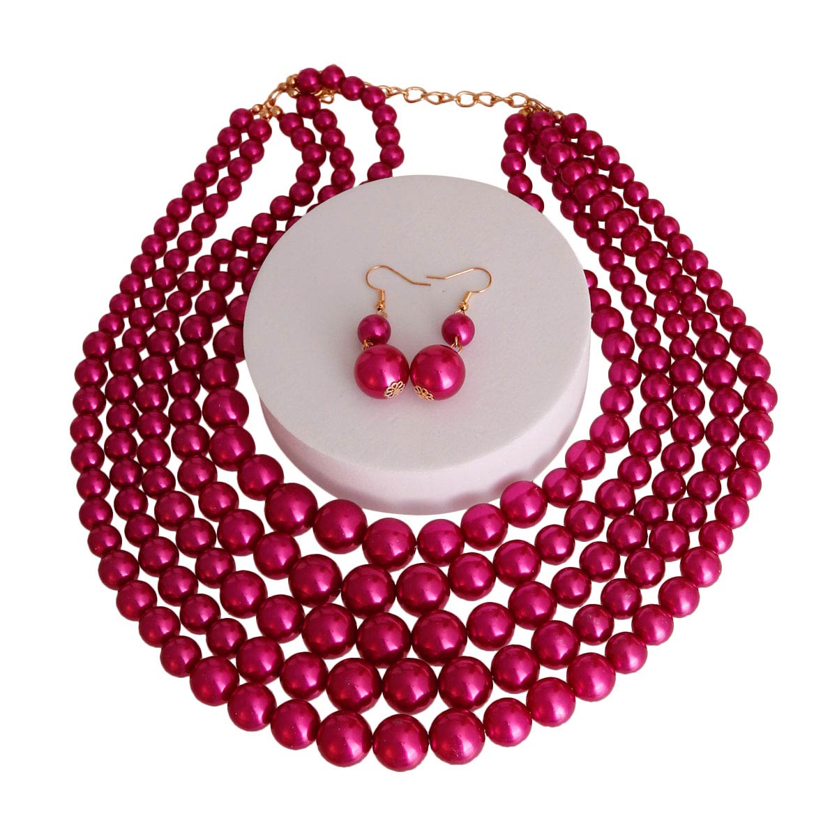 Muti-Strand Pearl Necklace
