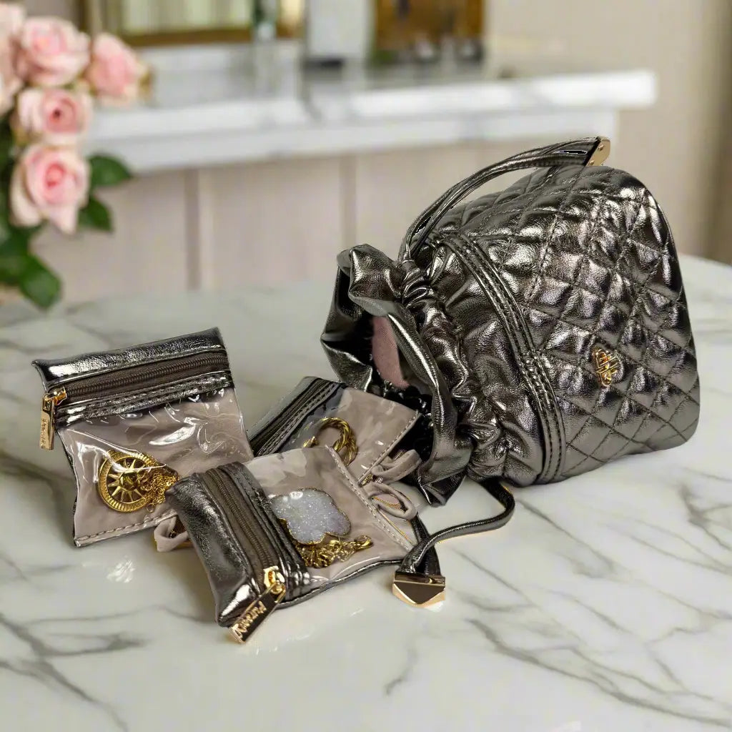 Jewelry Organizer Evening Bag | Travel Jewelry Storage Pouch Bag