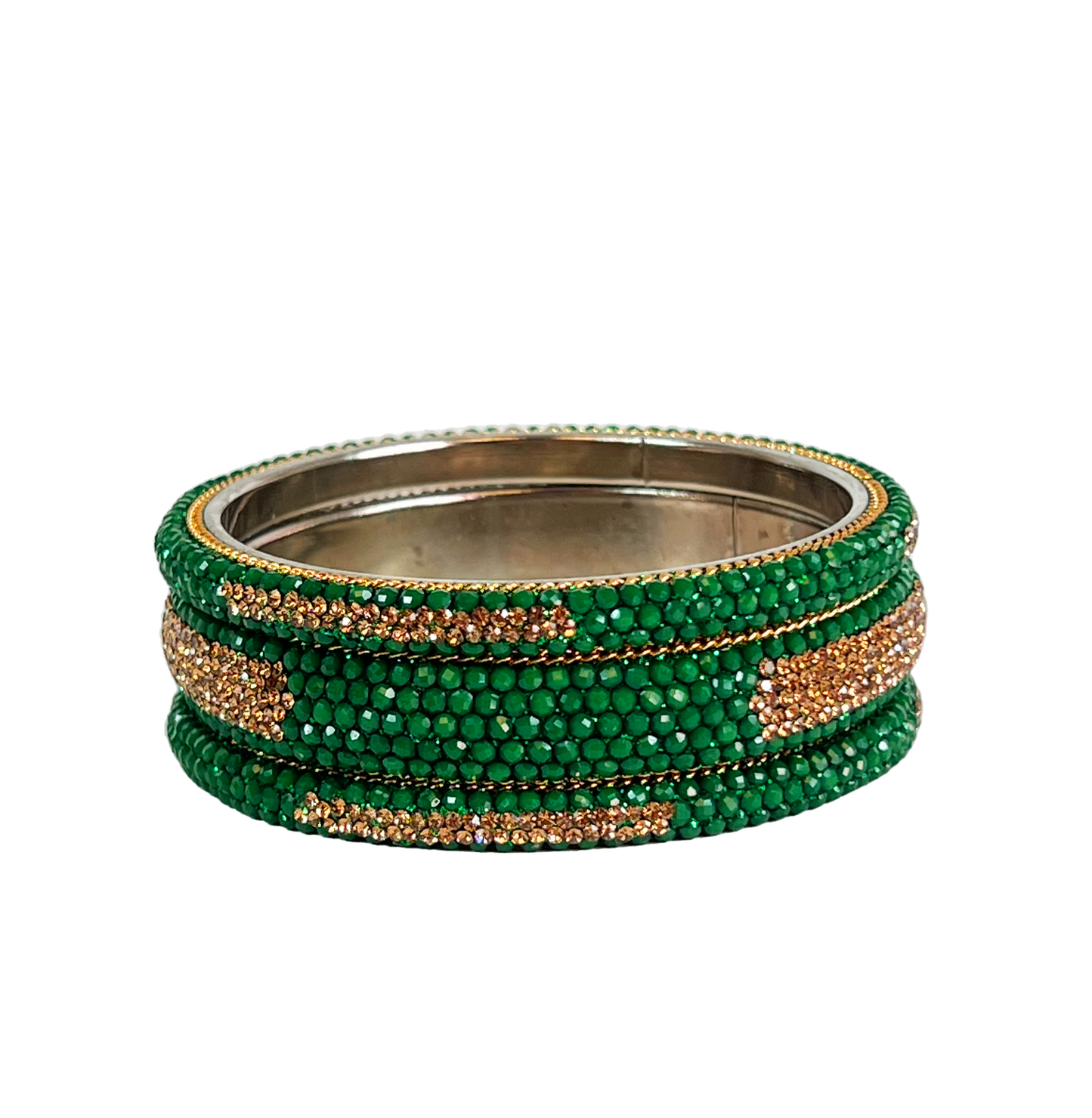 Sundar Bangles • Taj Emerald: Medium/large