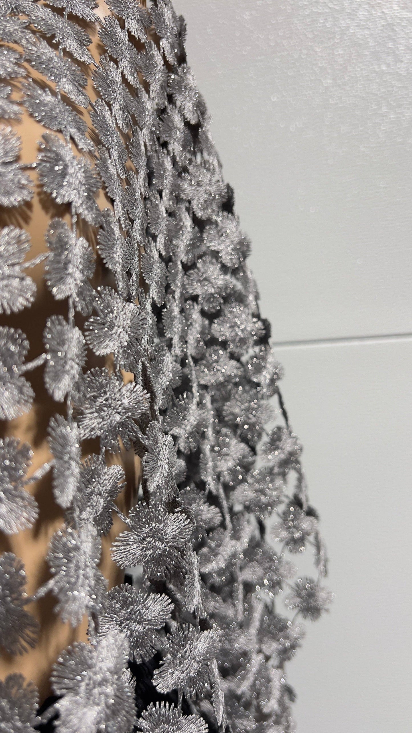 Short Lace jacket  Silver/Grey