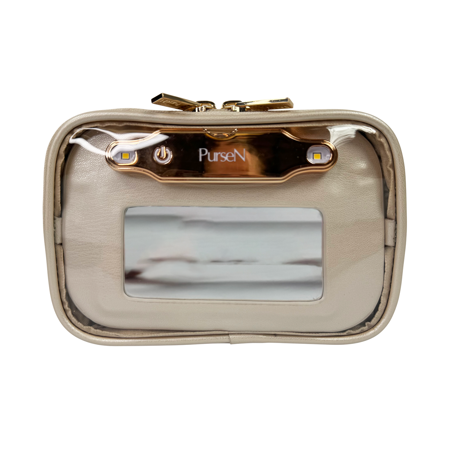 Lighted Mirror Organizer Case
