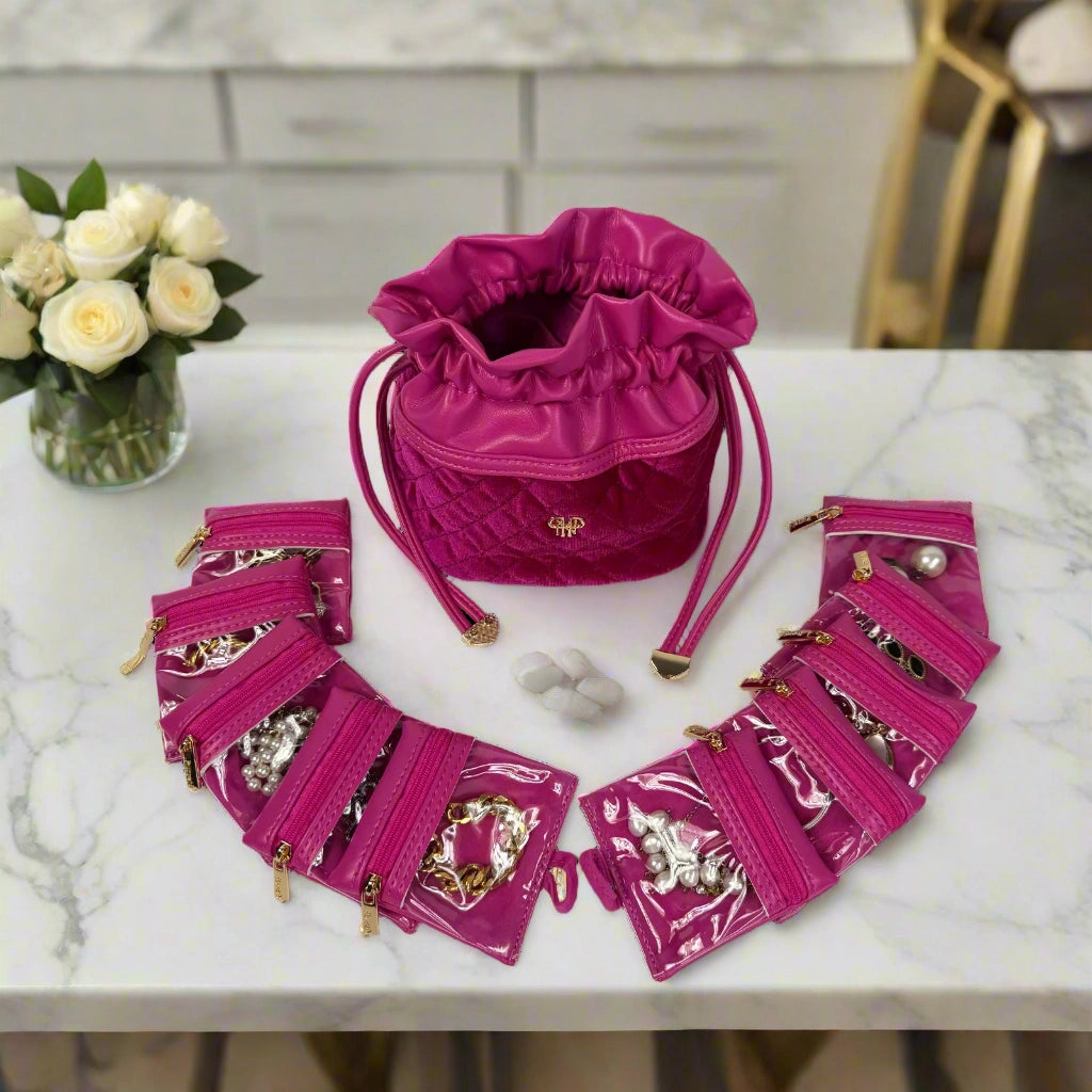Jewelry Organizer Evening Bag | Travel Jewelry Storage Pouch Bag