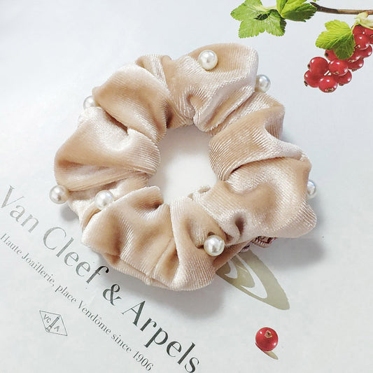 Pearl Accented Scrunchie