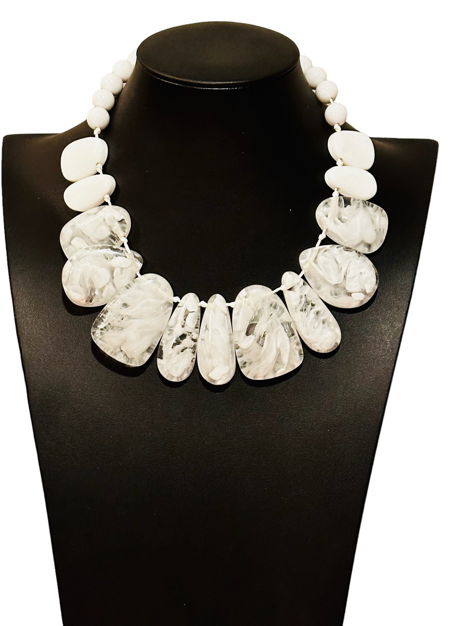 Bohemian Acrylic Statement Necklace