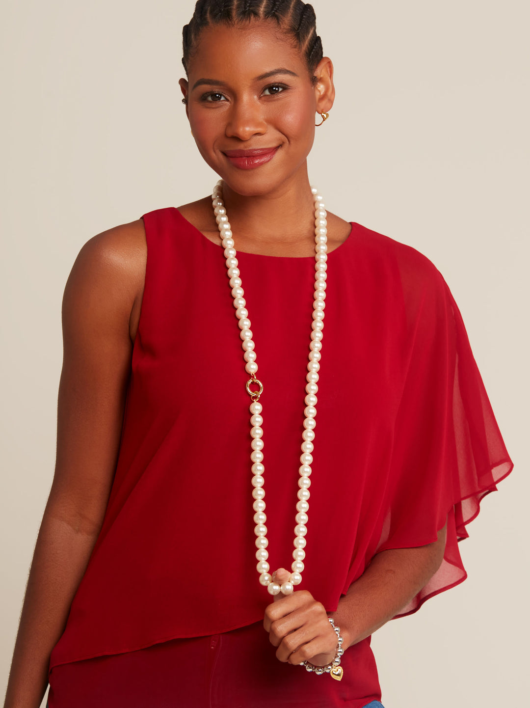 3-IN-1 Pearl Beaded Necklace