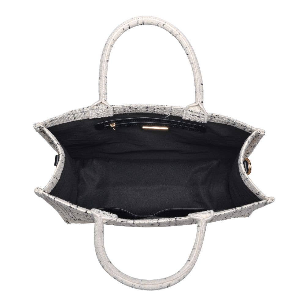 Luxe Tweed Tote Bag | Chic Women's Handbag | B'Jeweled Jewelry & Accessories