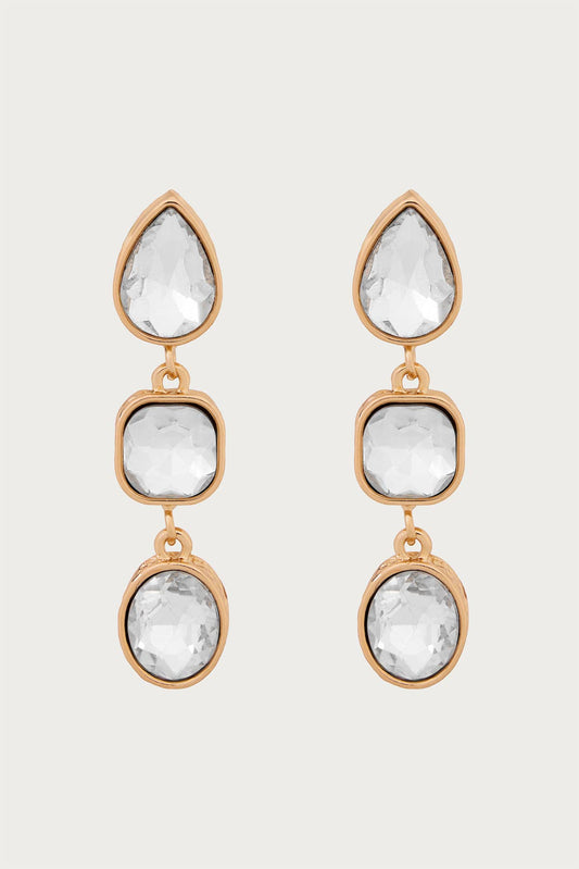 Crystal Cascade Earrings