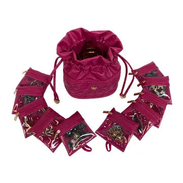 Jewelry Organizer Evening Bag | Travel Jewelry Storage Pouch Bag