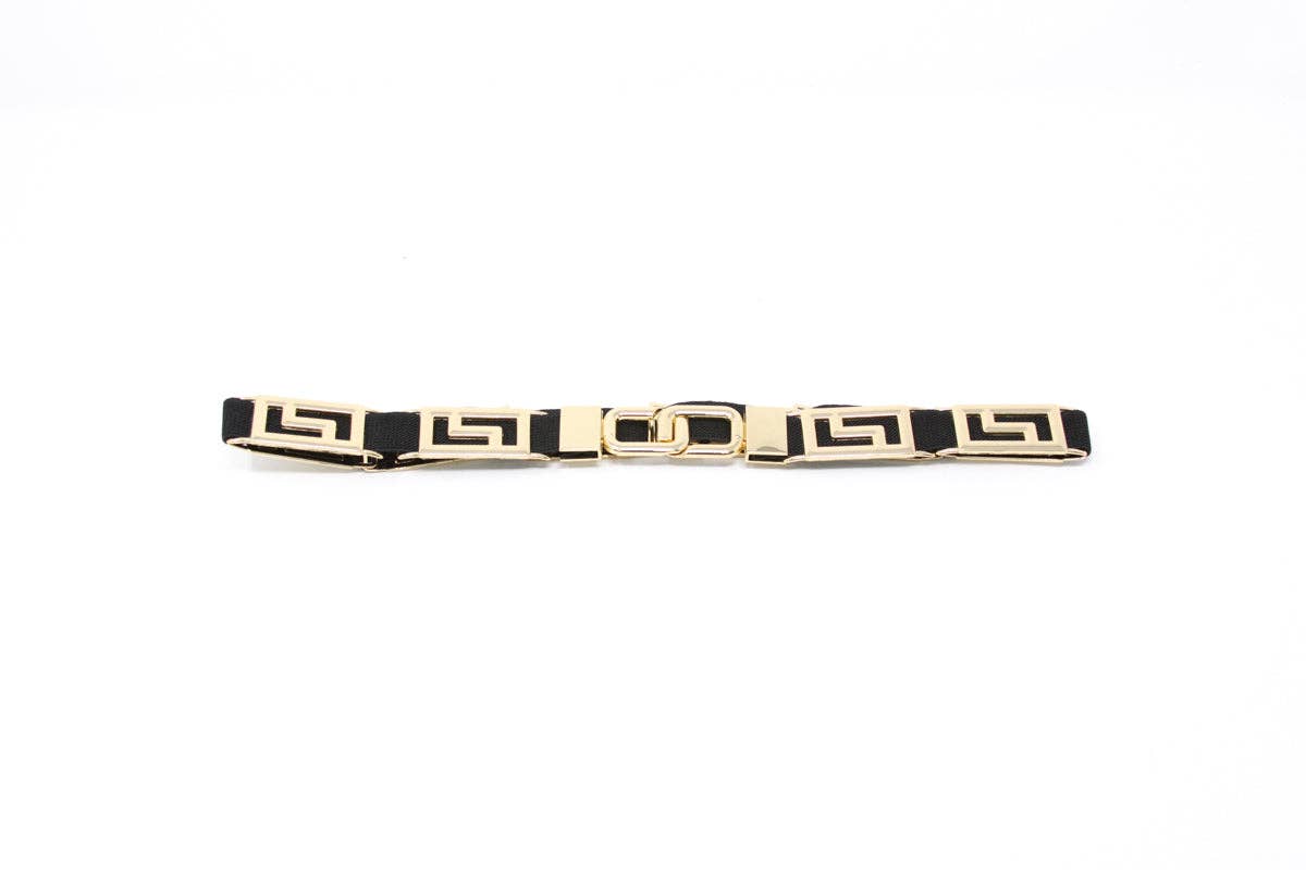 ONE SIZE STRETCH BELT : Black
