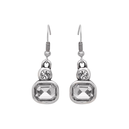 Crystal Cascade Drop Earrings