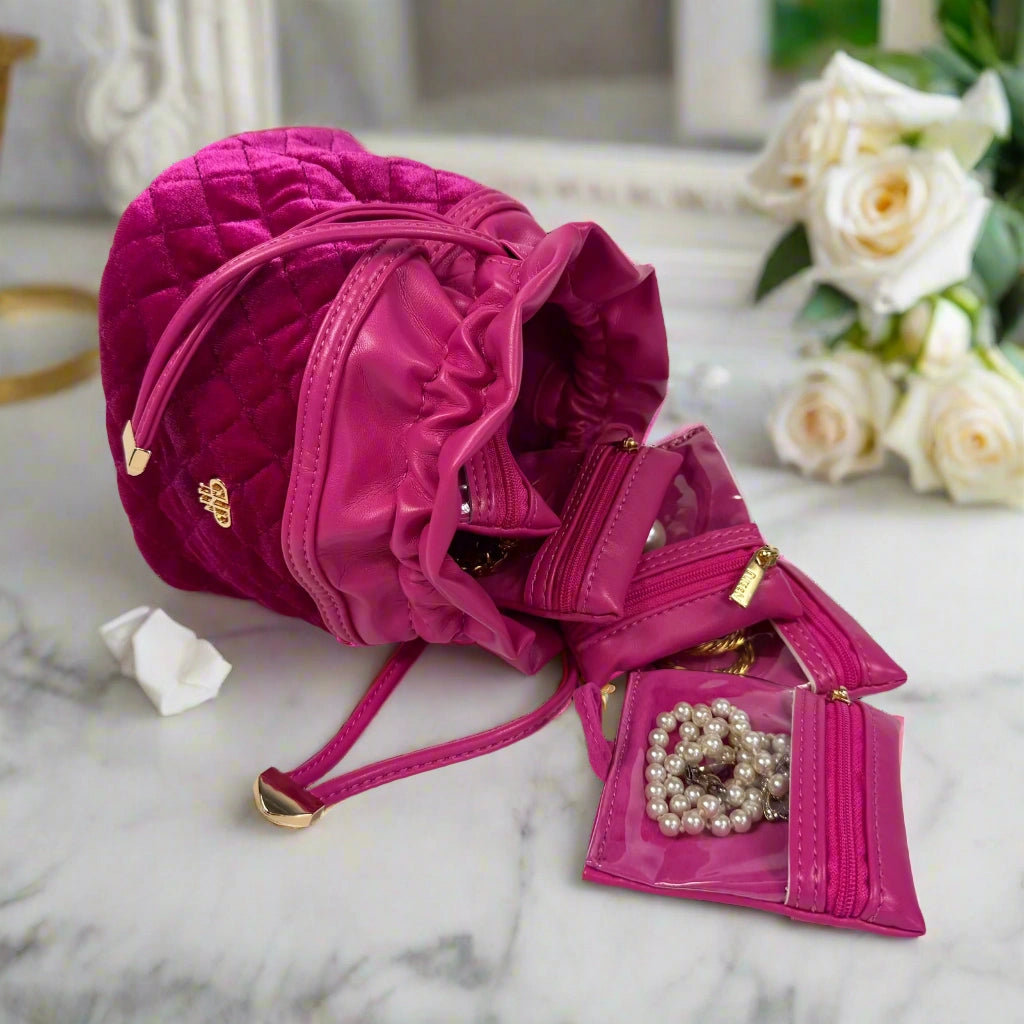 Jewelry Organizer Evening Bag | Travel Jewelry Storage Pouch Bag
