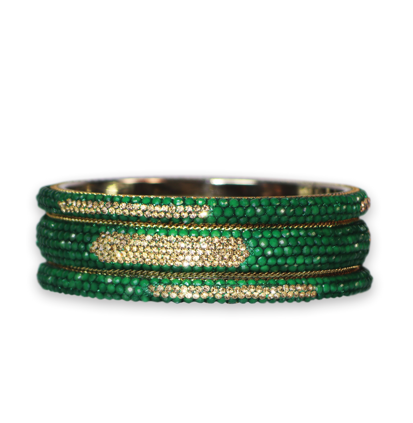 Sundar Bangles • Taj Emerald: Medium/large