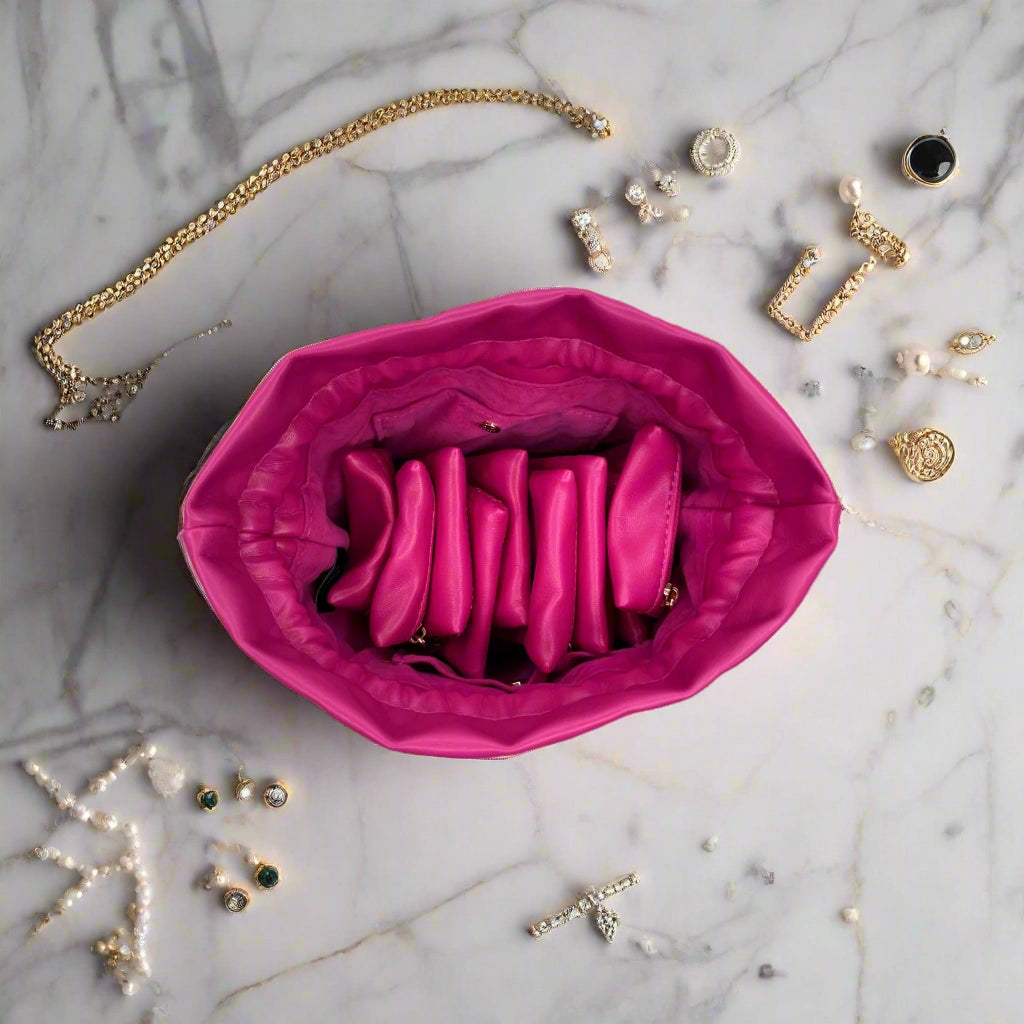 Jewelry Organizer Evening Bag | Travel Jewelry Storage Pouch Bag