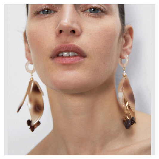 Resin Drop Earrings